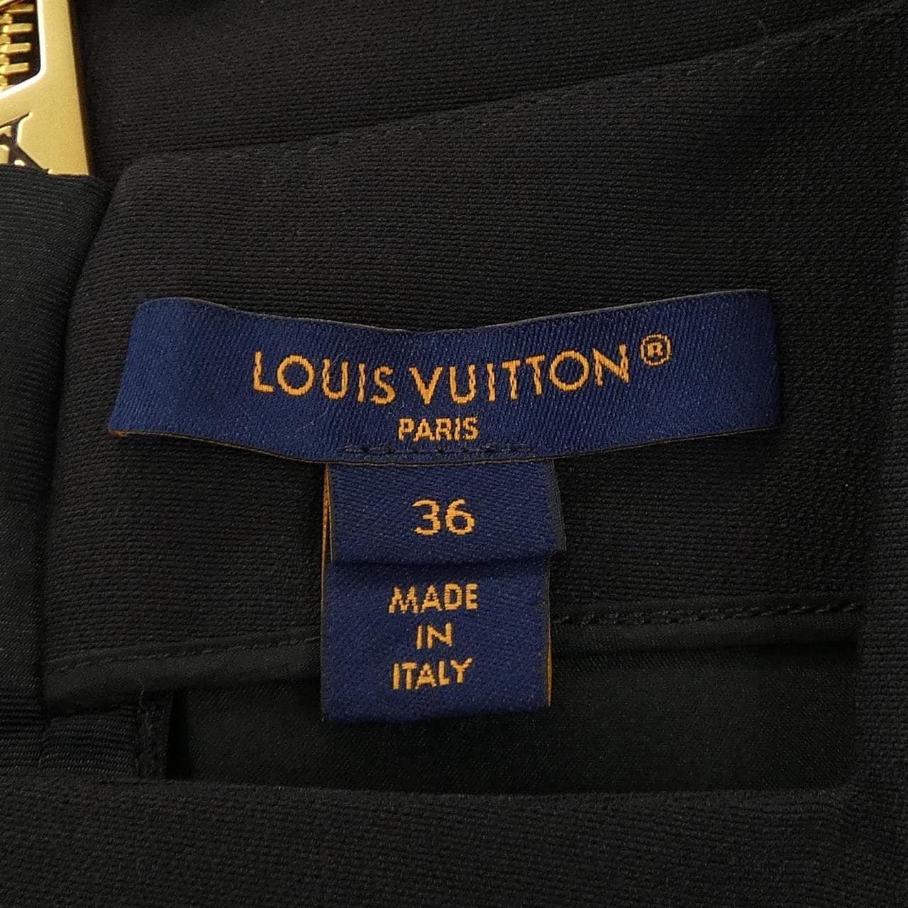 ルイヴィトン LOUIS VUITTON ボタンウエストミカドドレス FPDR12SM4 ワンピース
