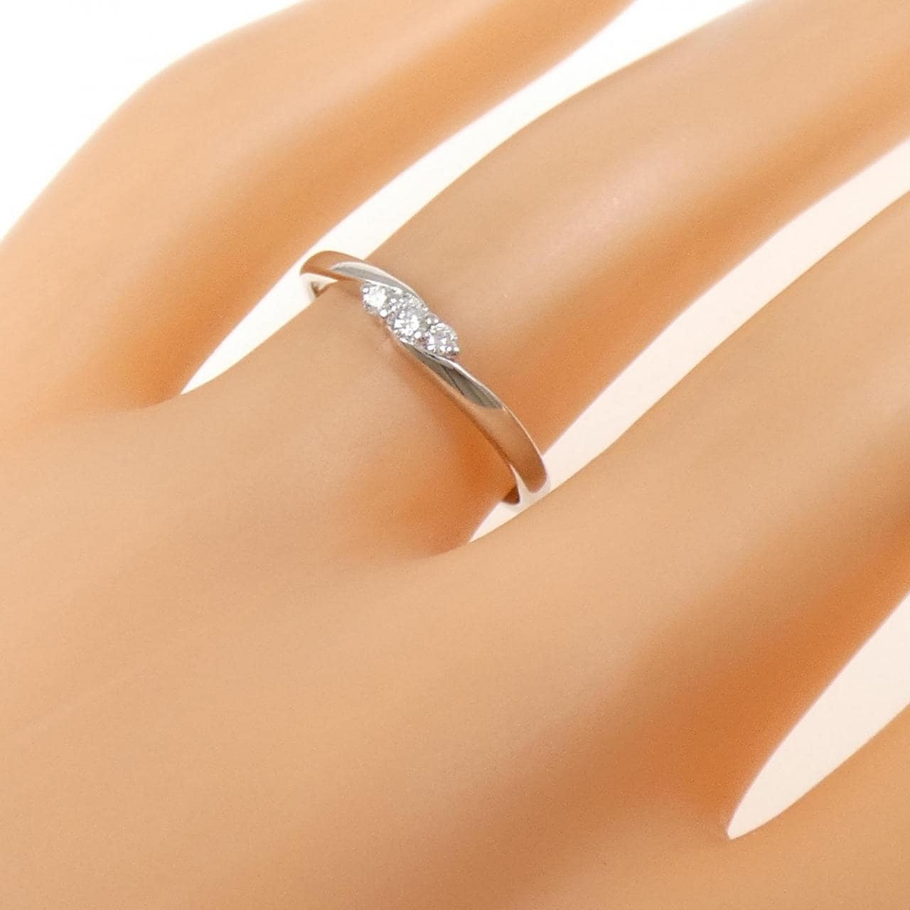 PT900 ダイヤモンド リング 0.06CT