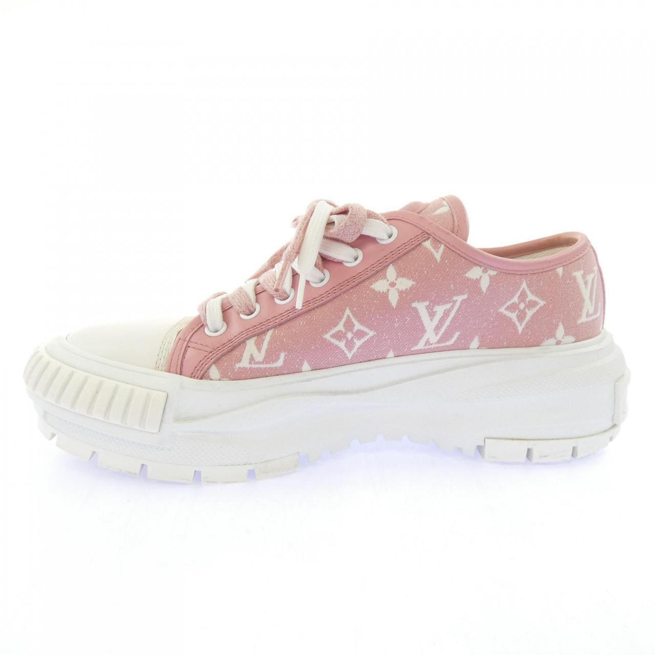 ルイヴィトン LOUIS VUITTON モノグラムデニム LVスクァッドライン スニーカー