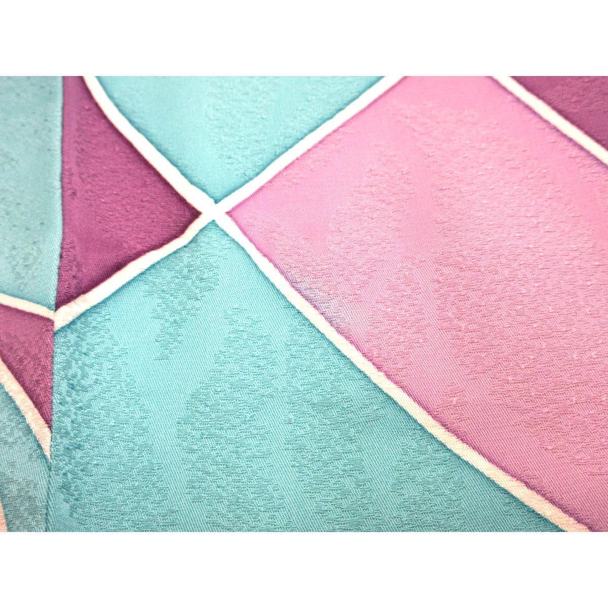 小紋　身幅Ｌ寸　胴抜き仕立て