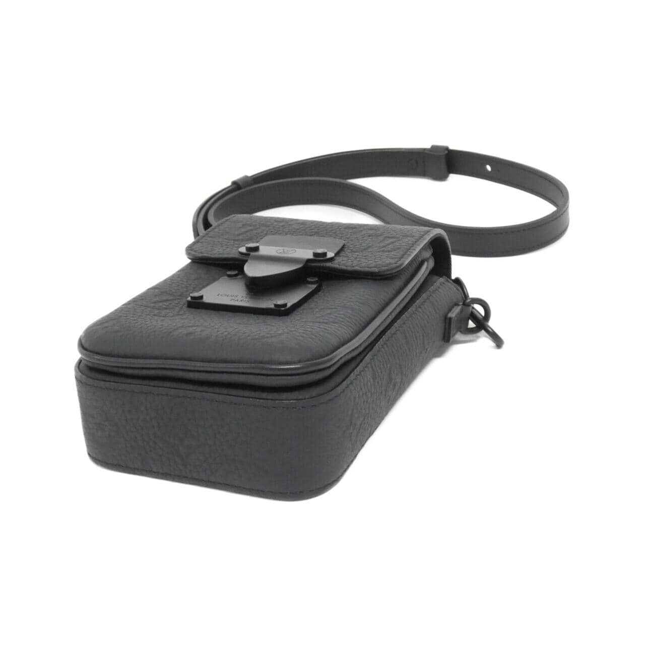 LOUIS VUITTON Vuitton Taurillon Monogram S Rock Vertical Wearable Wallet M81524 Shoulder Bag