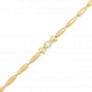 K18YG/K18PG ダイヤモンド ブレスレット 0.07CT