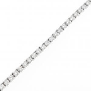 K18WG ダイヤモンド ブレスレット 2.00CT