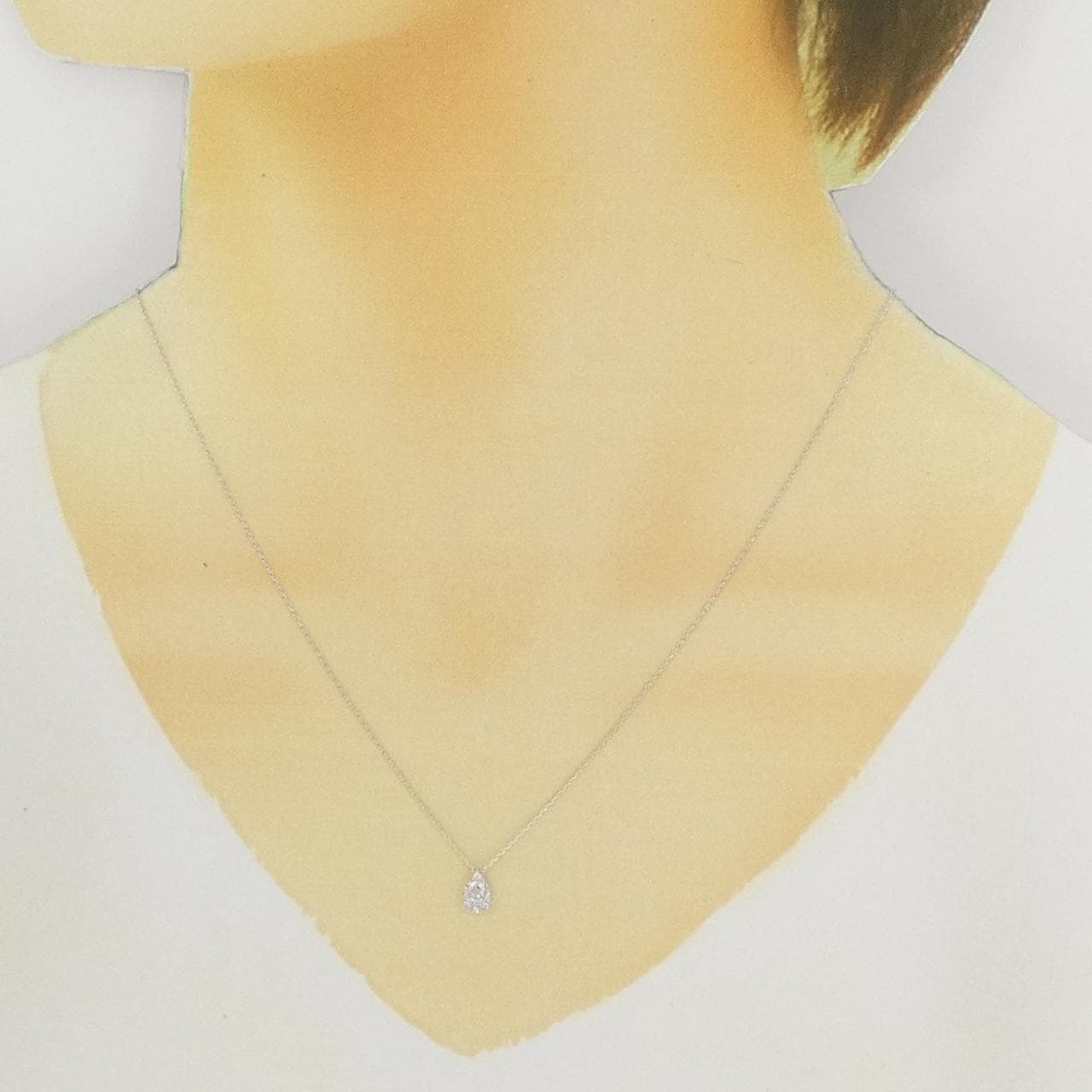 ヴァンドーム ダイヤモンド ネックレス 0.10CT