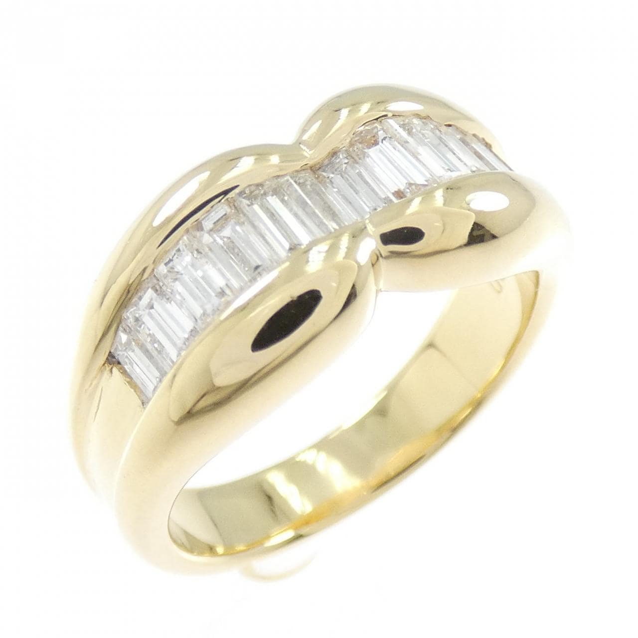 K18YG ダイヤモンド リング 1.00CT