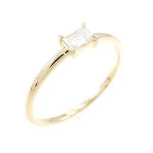 [Remake] K18YG Diamond ring 0.15CT