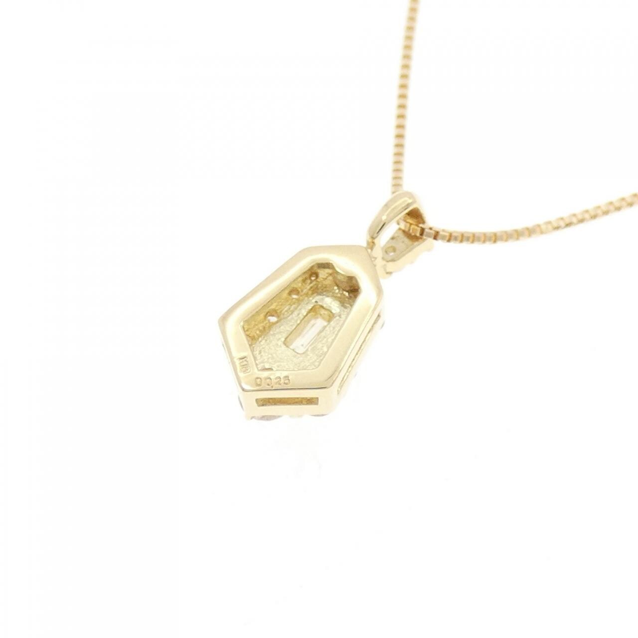 【新品】K18YG ダイヤモンド ネックレス 0.25CT