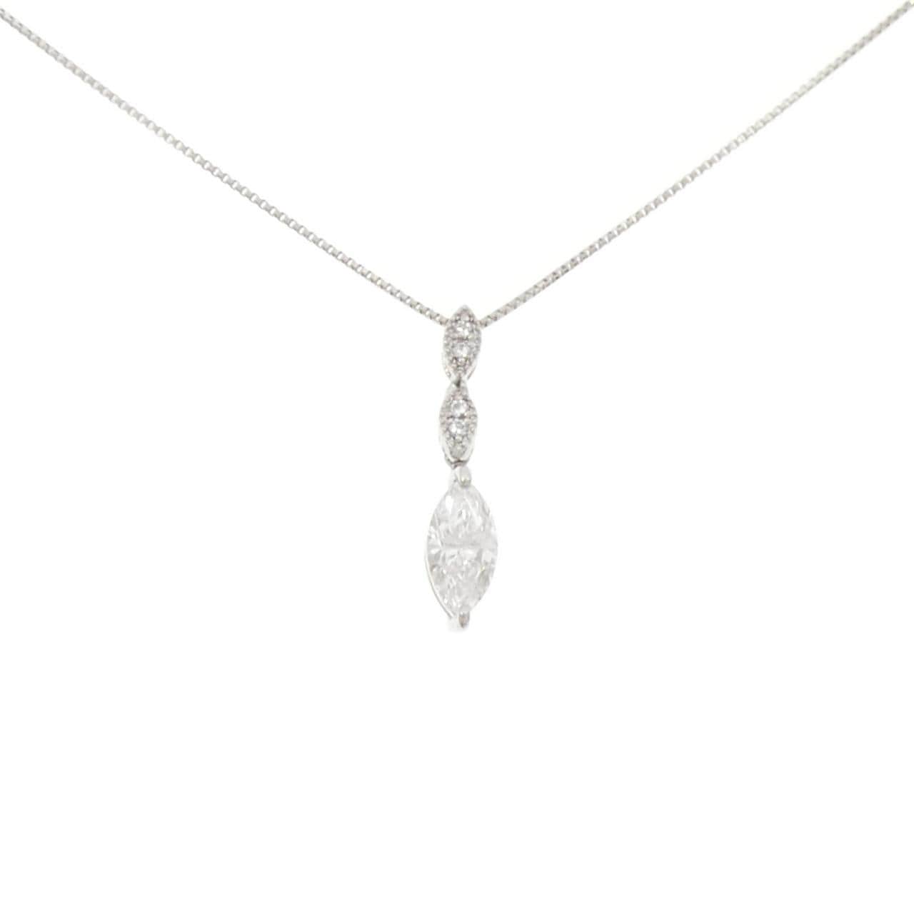 PT900/PT850 ダイヤモンド ネックレス 0.424CT