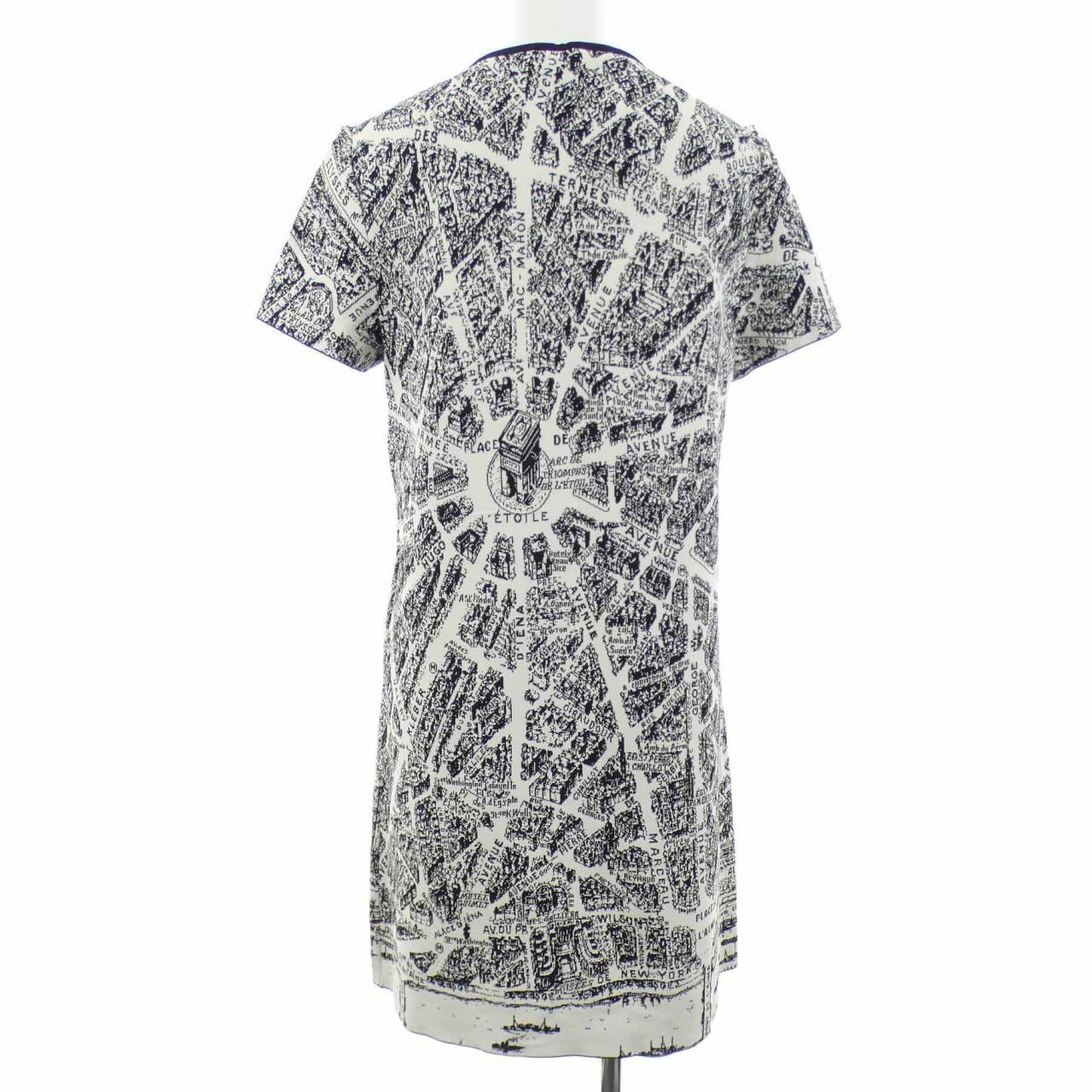 クリスチャンディオール CHRISTIAN DIOR PLAN DE PARIS テクニカル メッシュ 324R03AM505 ワンピース