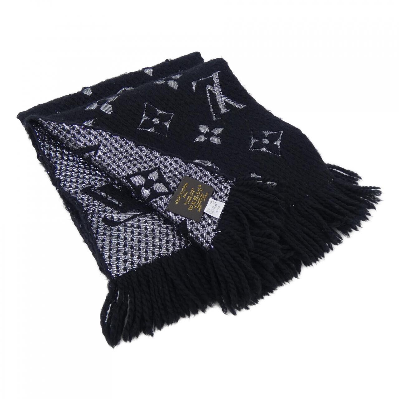 ルイヴィトン LOUIS VUITTON ロゴマニア M75833 MUFFLER