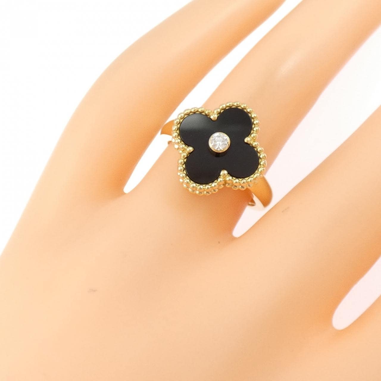 ヴァンクリーフ&アーペル ヴィンテージアルハンブラ リング