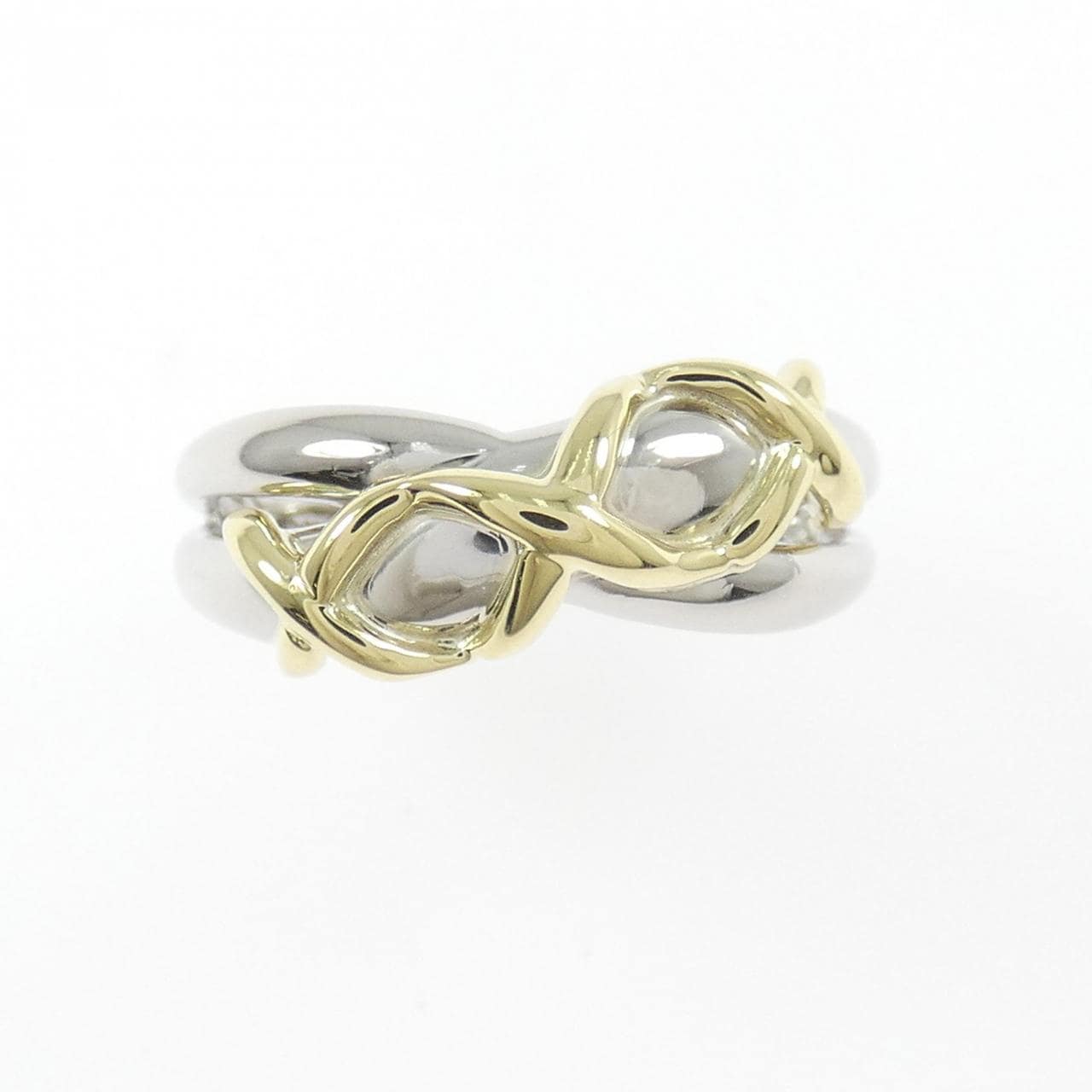 PT900/K18YG リング