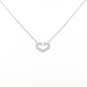 カルティエ Cハート ネックレス