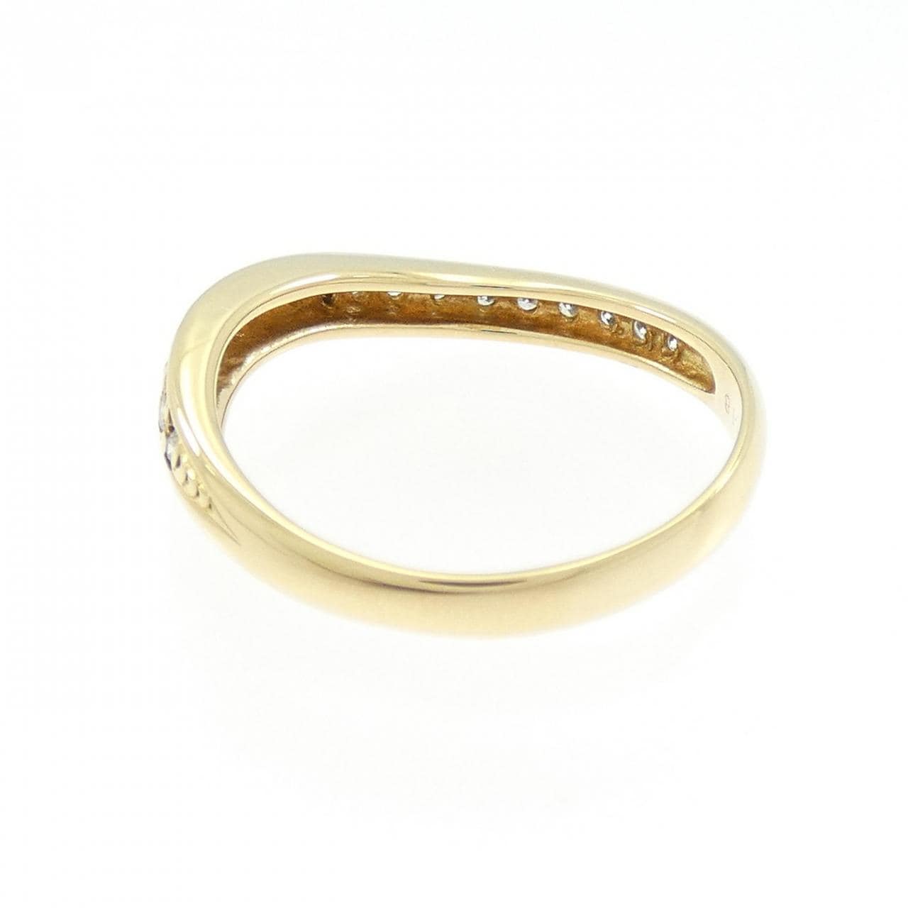 K18YG ダイヤモンド リング 0.18CT