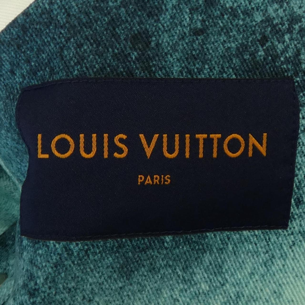 LOUIS VUITTON Vuitton LV Spray Denim Jacket HOA10WU14 Denim Jacket