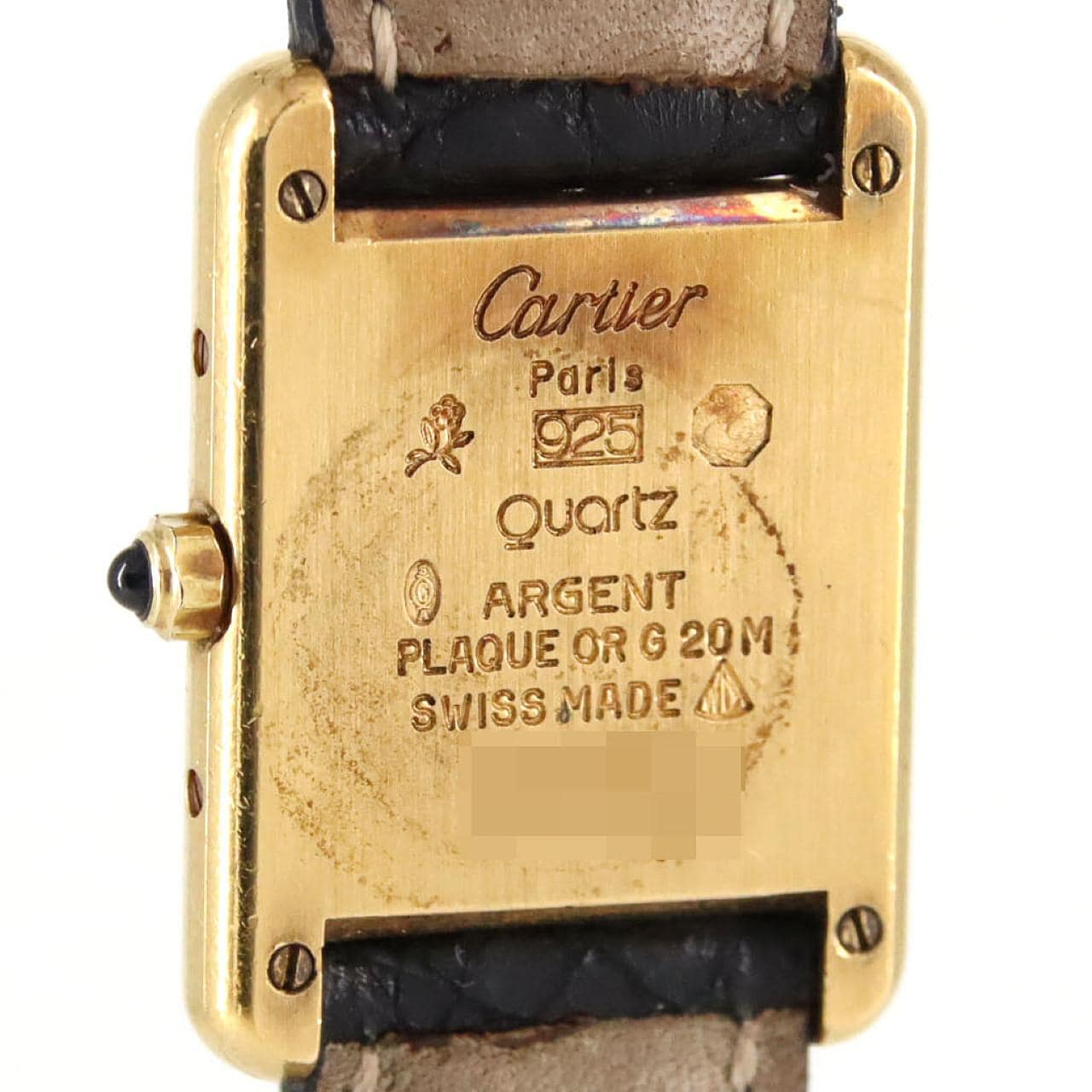 【ノーメンテナンス還元価格】カルティエ マストタンクSM GP GP クォーツ