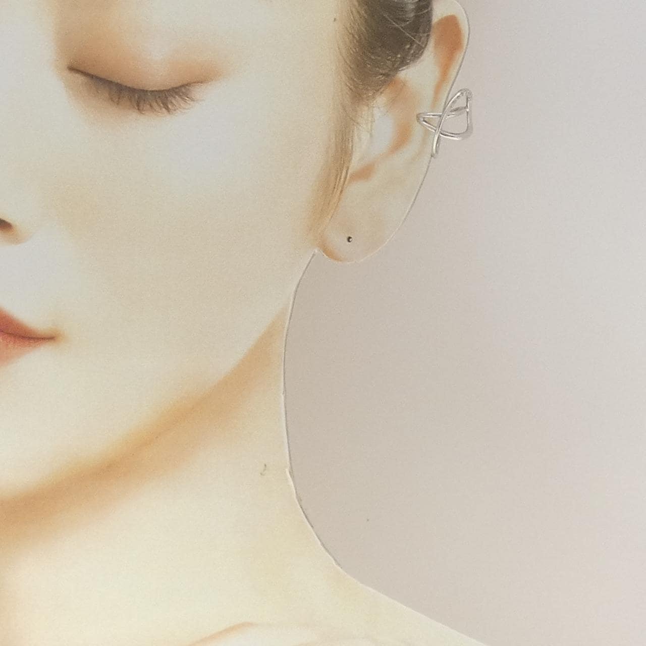 スタージュエリー ダイヤモンド ネックレス/イヤーカフ 0.03CT