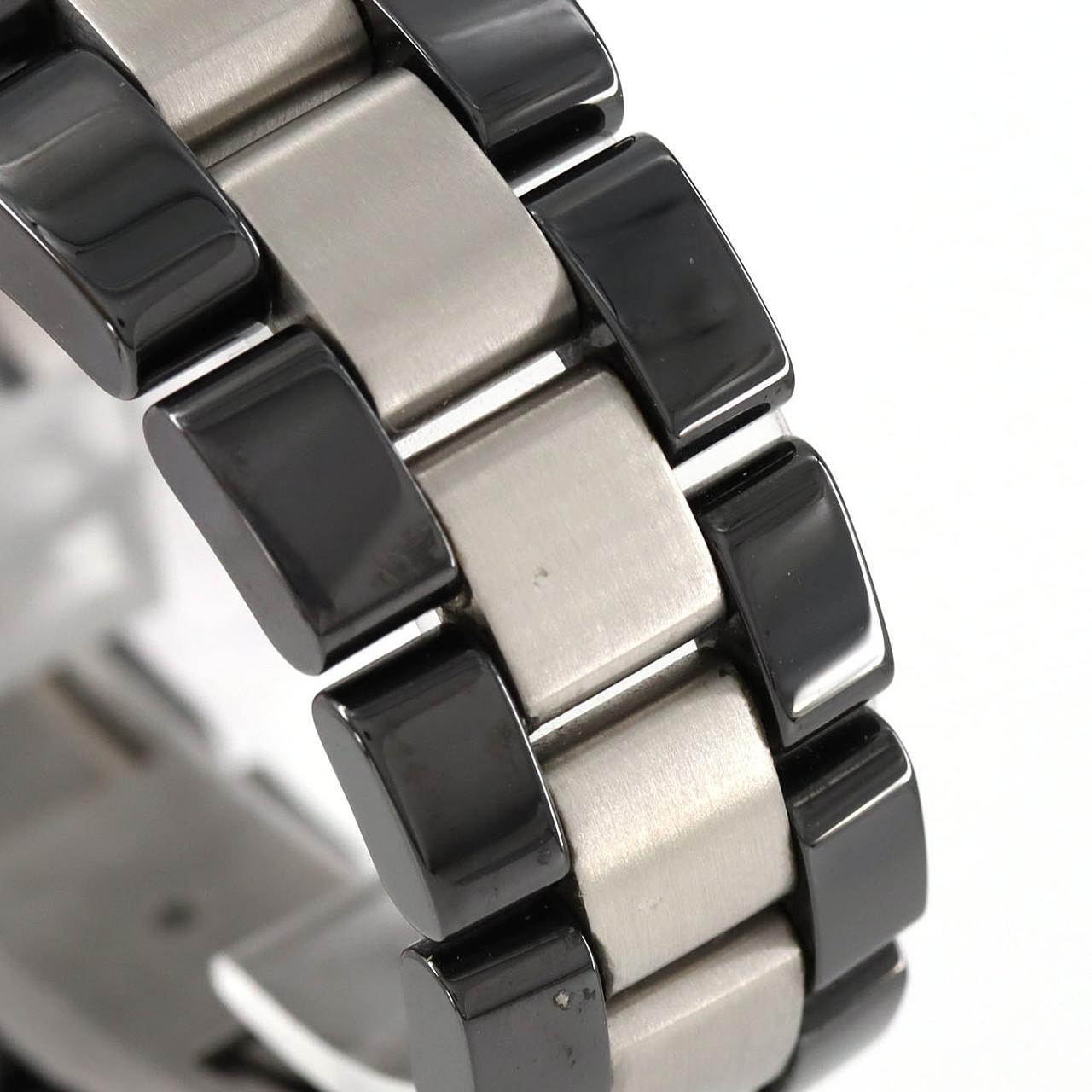 【ノーメンテナンス還元価格】シャネル J12スーパーレッジェーラクロノグラフ H1624 セラミックxアルミニウム 自動巻