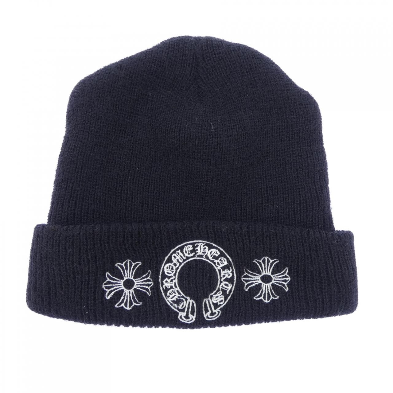 クロムハーツ CHROME HEARTS CH PLUS ホースシュー 2238 304 4101 ニットキャップ