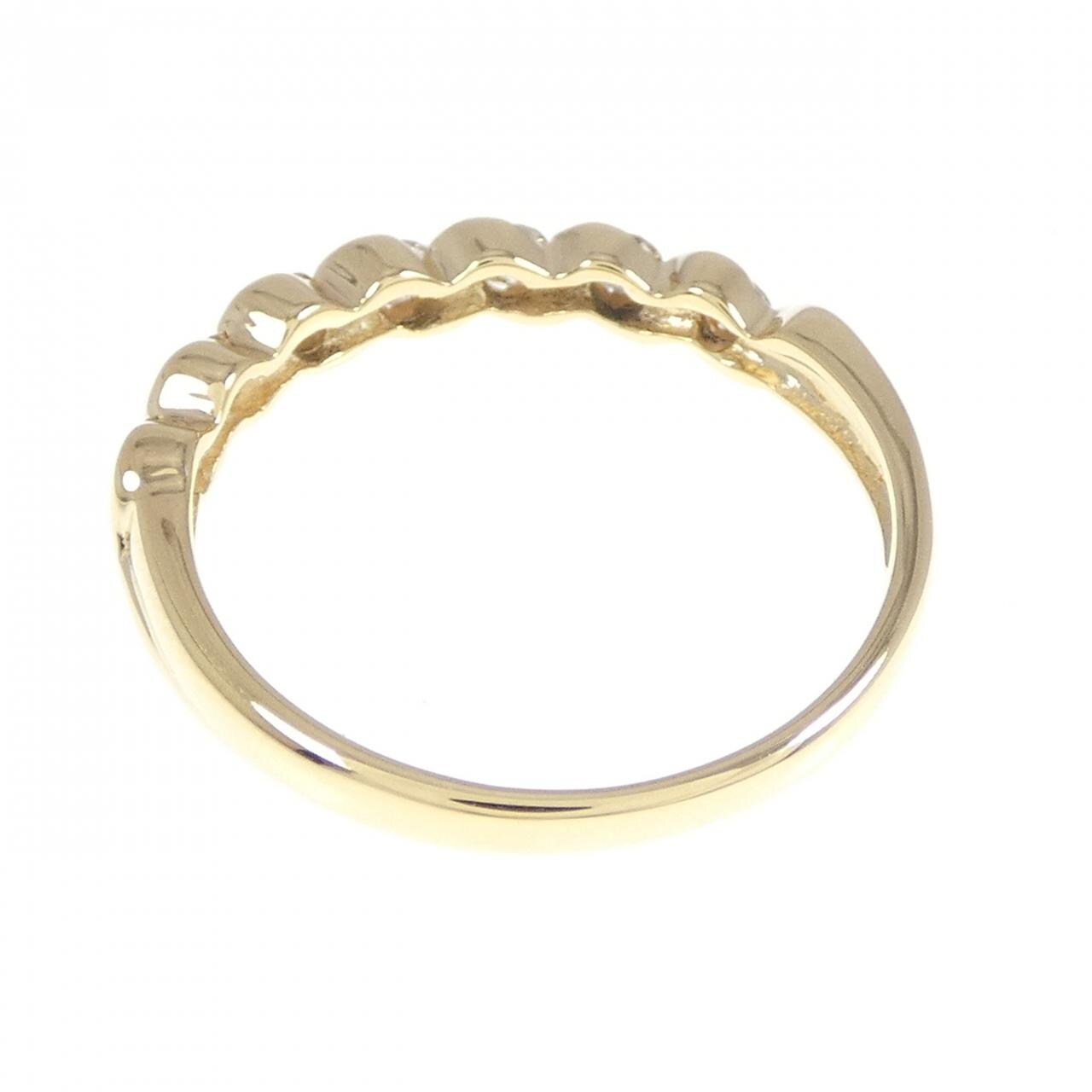 K18YG ダイヤモンド リング 0.24CT