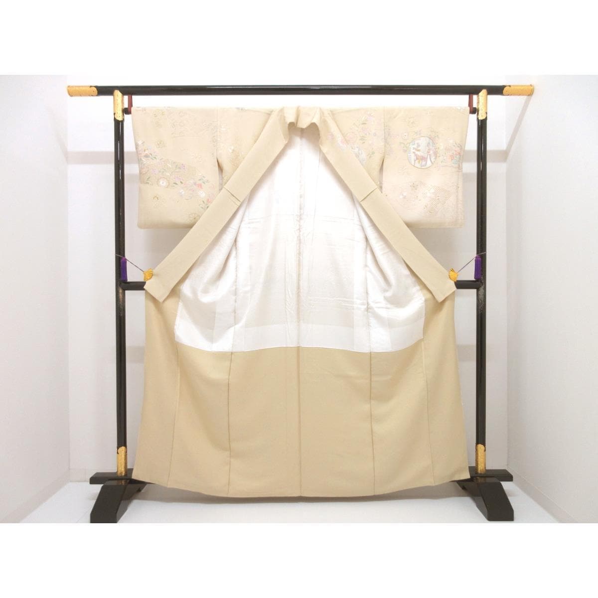 訪問着　刺繍加工