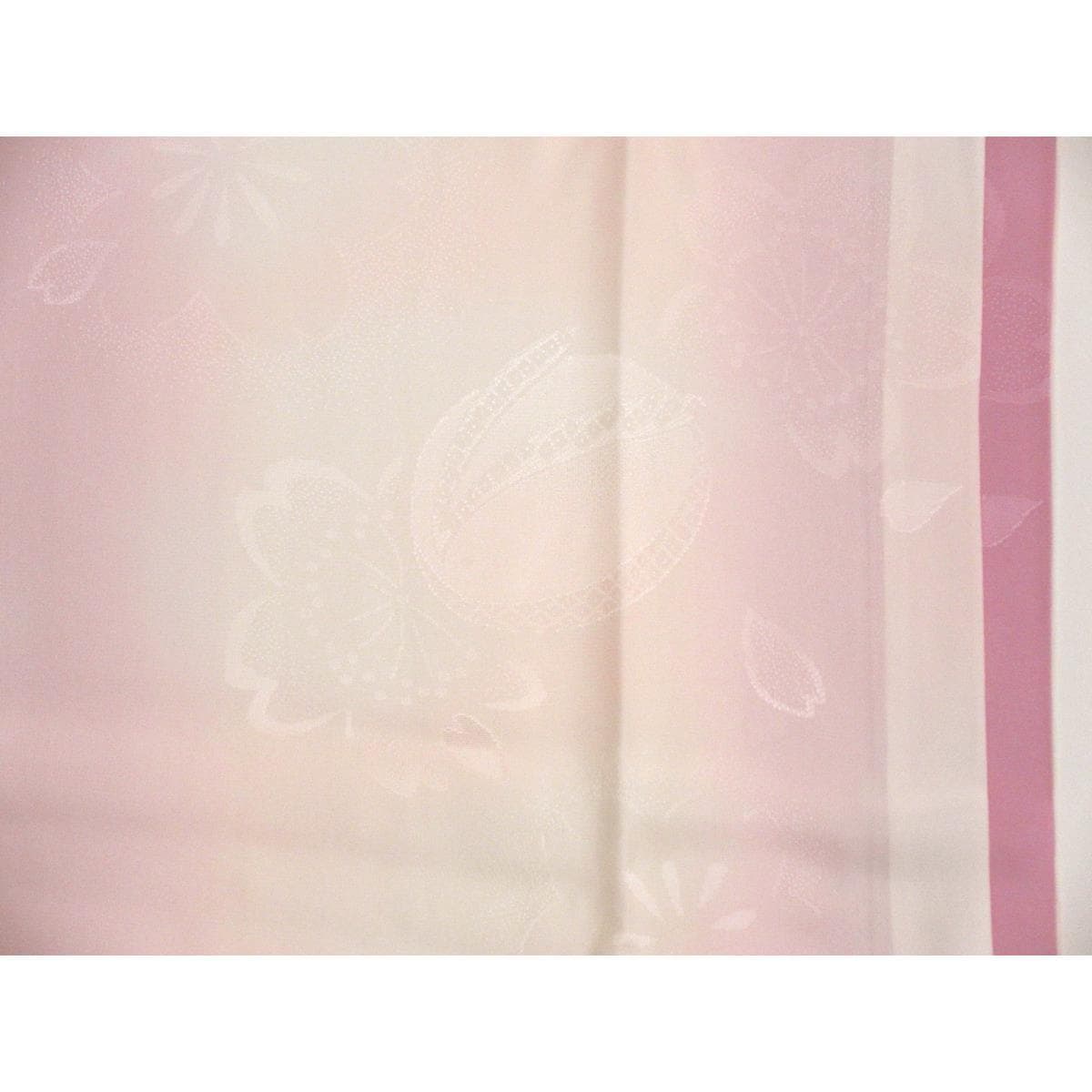 長襦袢　振袖　ボカシ染