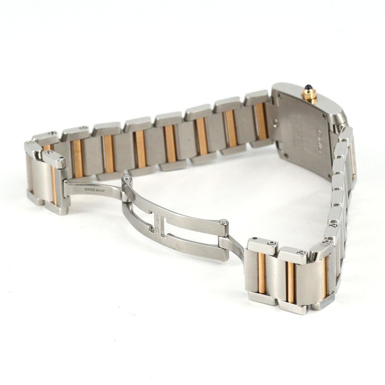 カルティエ タンクフランセーズSM PGコンビ W51027Q4 SSxPG クォーツ