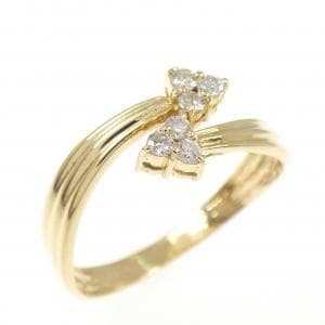 K18YG ダイヤモンド リング 0.11CT