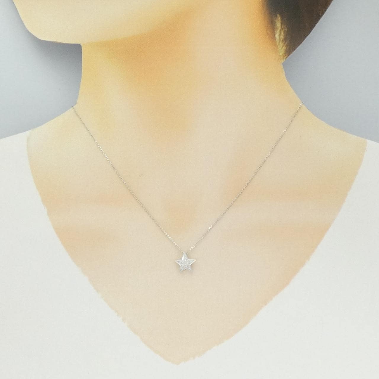 ヴァンドーム スター ダイヤモンド ネックレス
