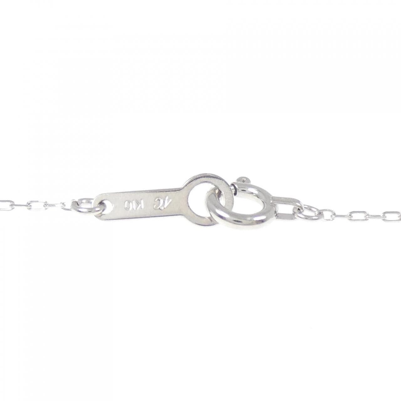 4゜C ハート キュービックジルコニア ネックレス