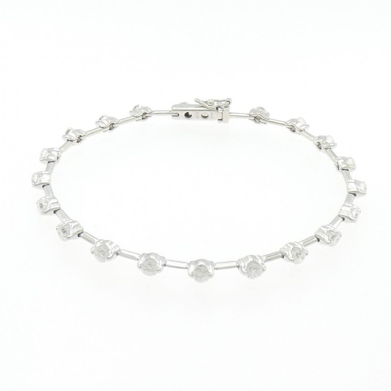 LINE ダイヤモンド ブレスレット 2.50CT