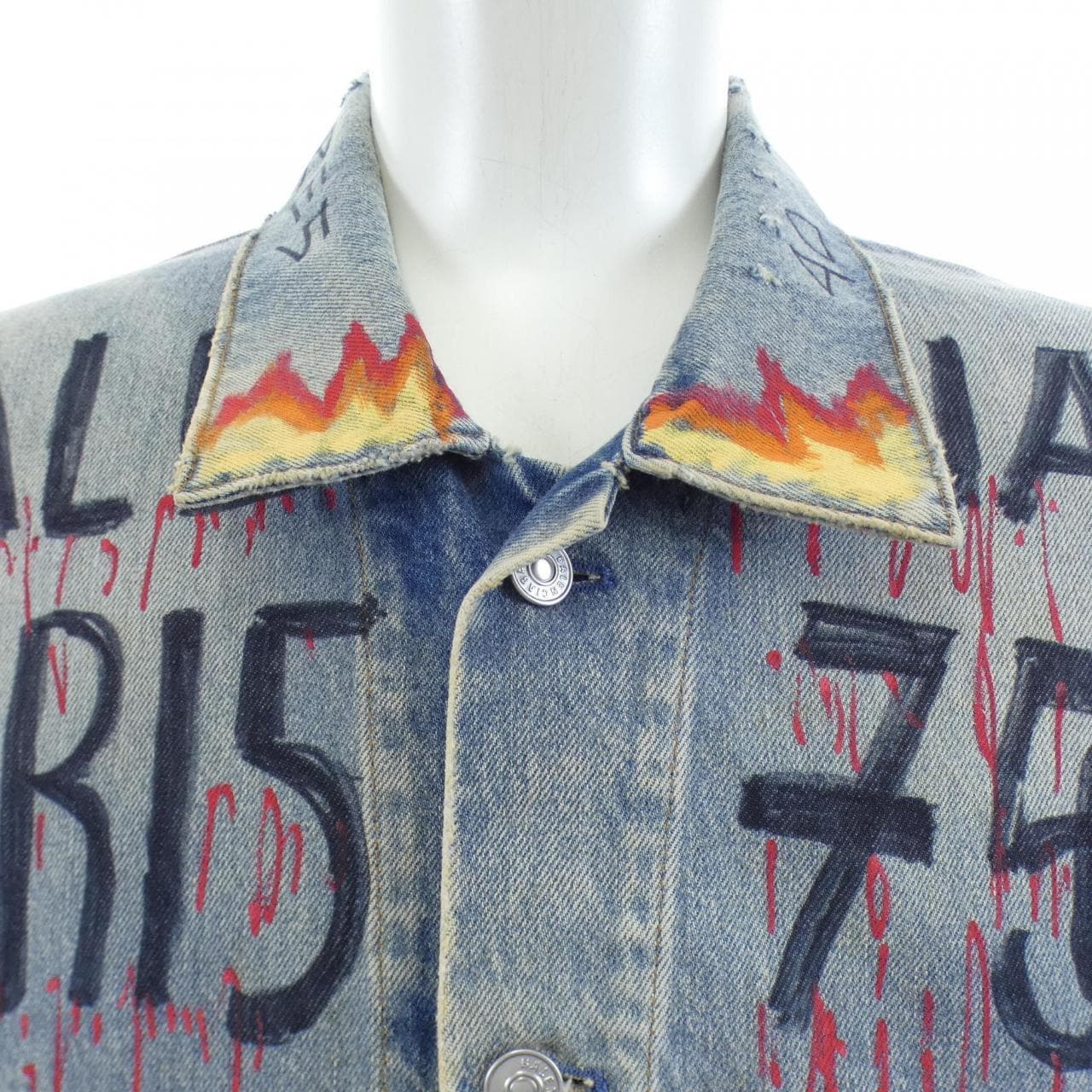 バレンシアガ BALENCIAGA 530723 TXE08 デニムジャケット