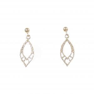 アガット K10YG ピアス