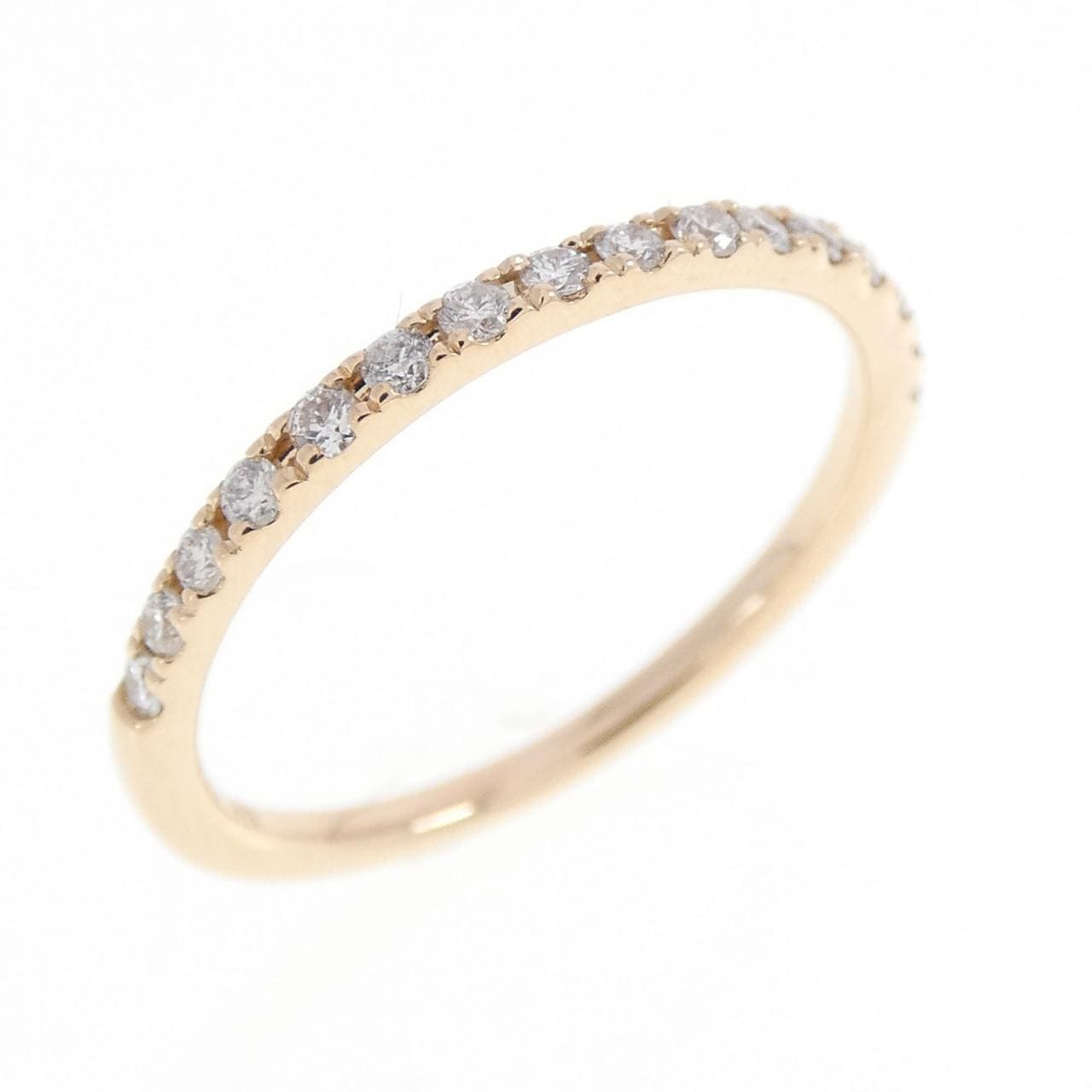 K18PG ダイヤモンド リング 0.12CT
