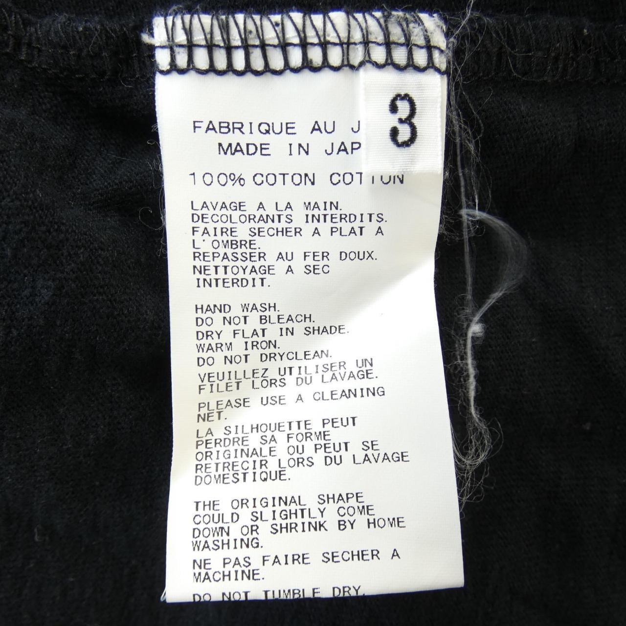 ヨウジヤマモト YOHJI YAMAMOTO HR-T44-074 Tシャツ