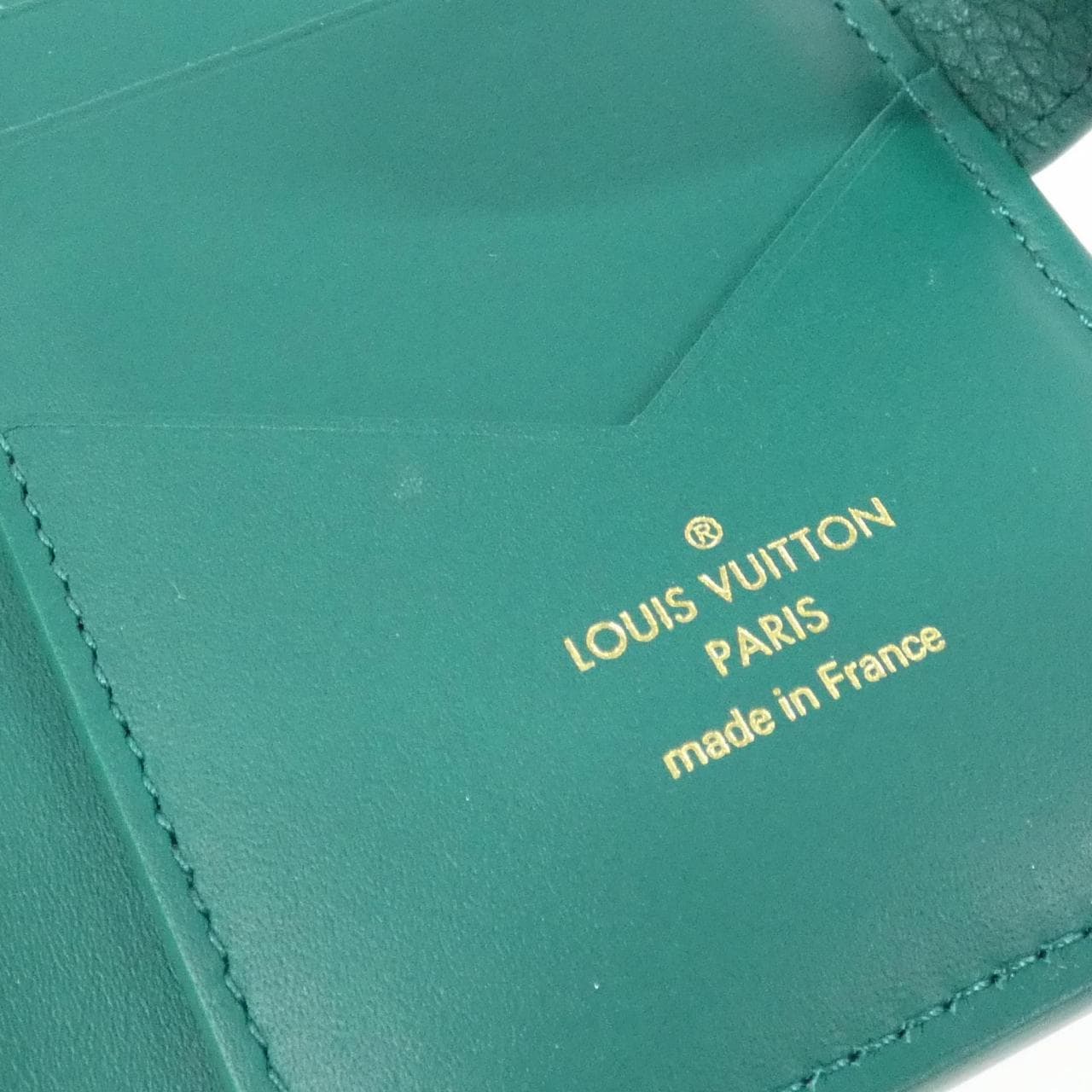 LOUIS VUITTON Taurillon LV竖版CP 钱包 M82438 钱包
