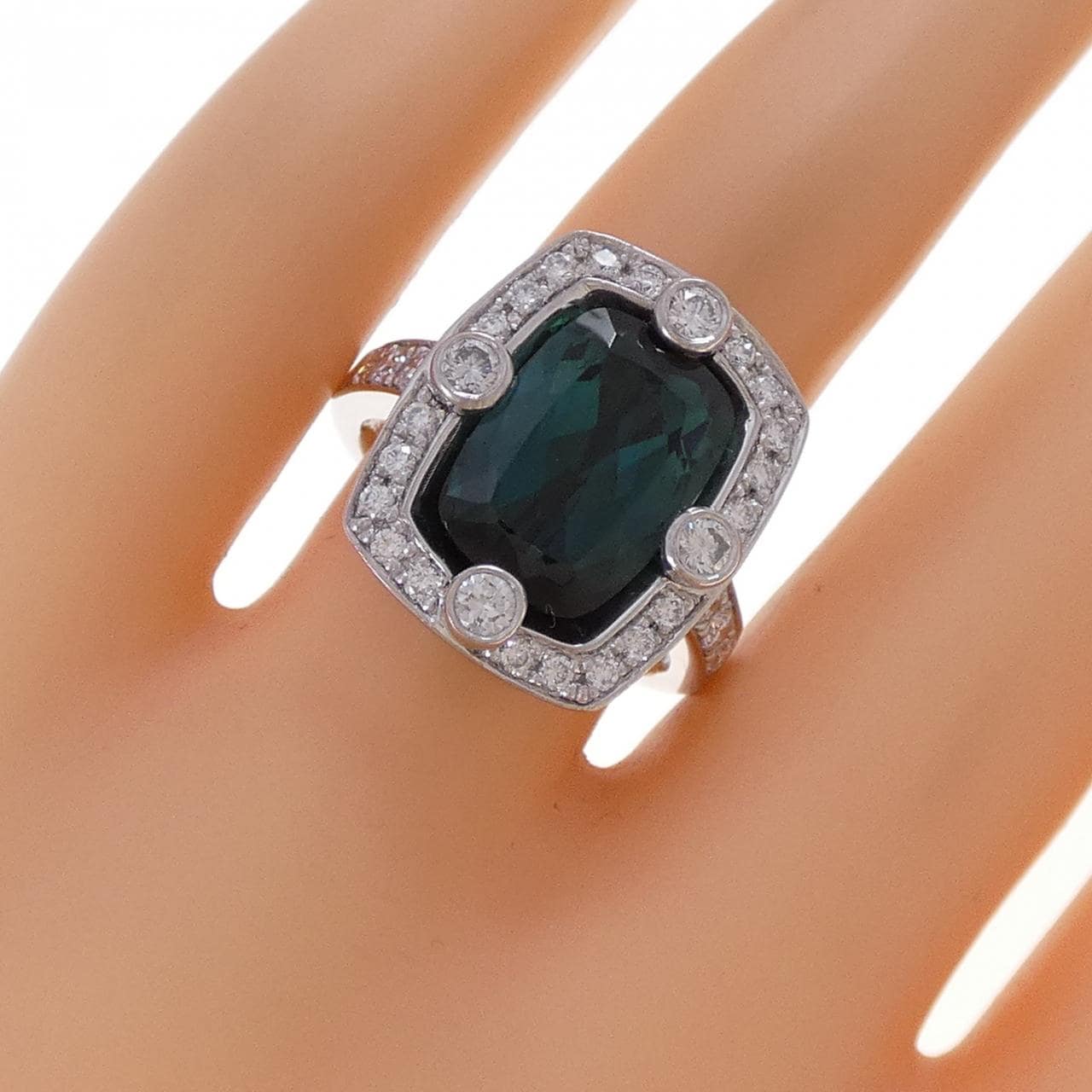 PT900 トルマリン リング 5.02CT