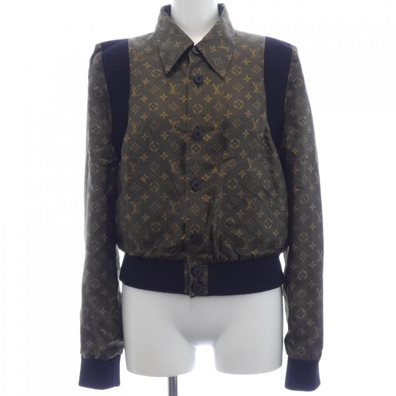 ルイヴィトン LOUIS VUITTON スカーフプリントリバーシブル FMVE63OF5 ブルゾン