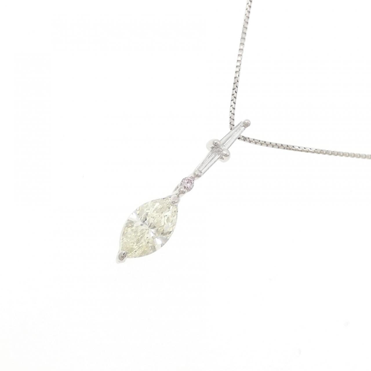 PT900/PT850 ダイヤモンド ネックレス 0.571CT