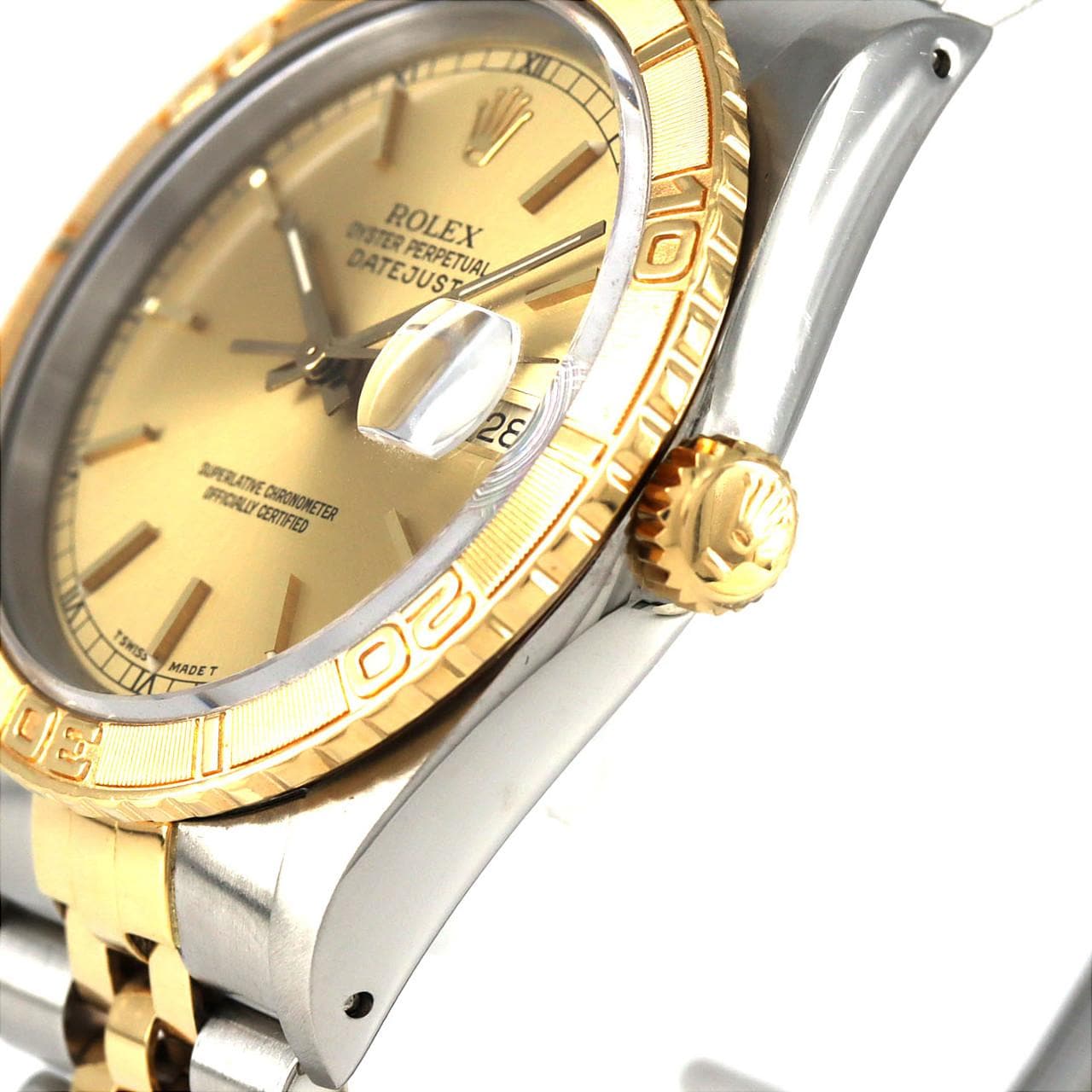 【ノーメンテナンス還元価格】ロレックス サンダーバード 16263･5 SSxYG 自動巻 E番