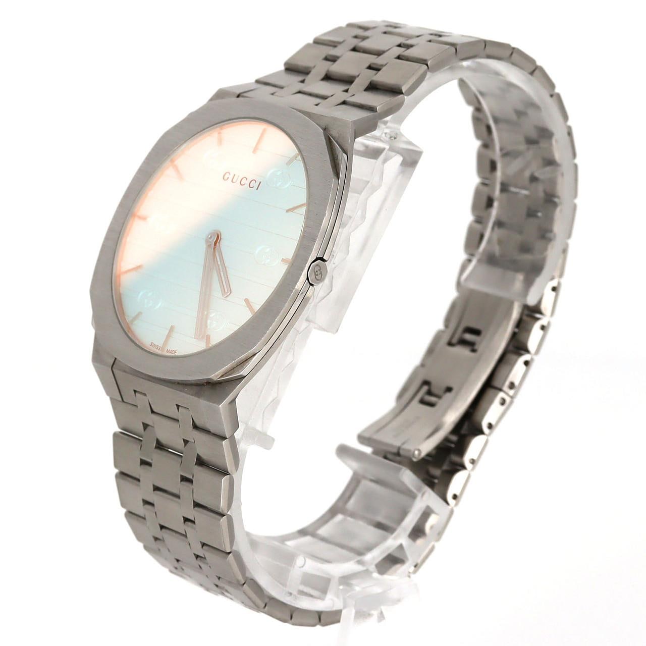 グッチ GUCCI 25H 163.4/YA163409 SS クォーツ
