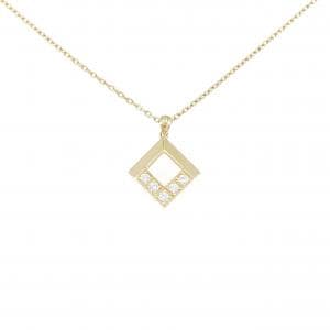 K18YG ダイヤモンド ネックレス 0.13CT