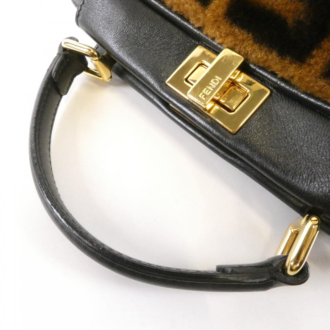 FENDI Peekaboo Mini 8BN244 A411 Bag
