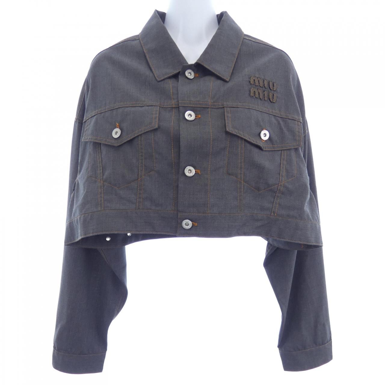 ミュウミュウ MIU MIU MIU MIU ロゴ ML916 S232 1XMY ジャケット