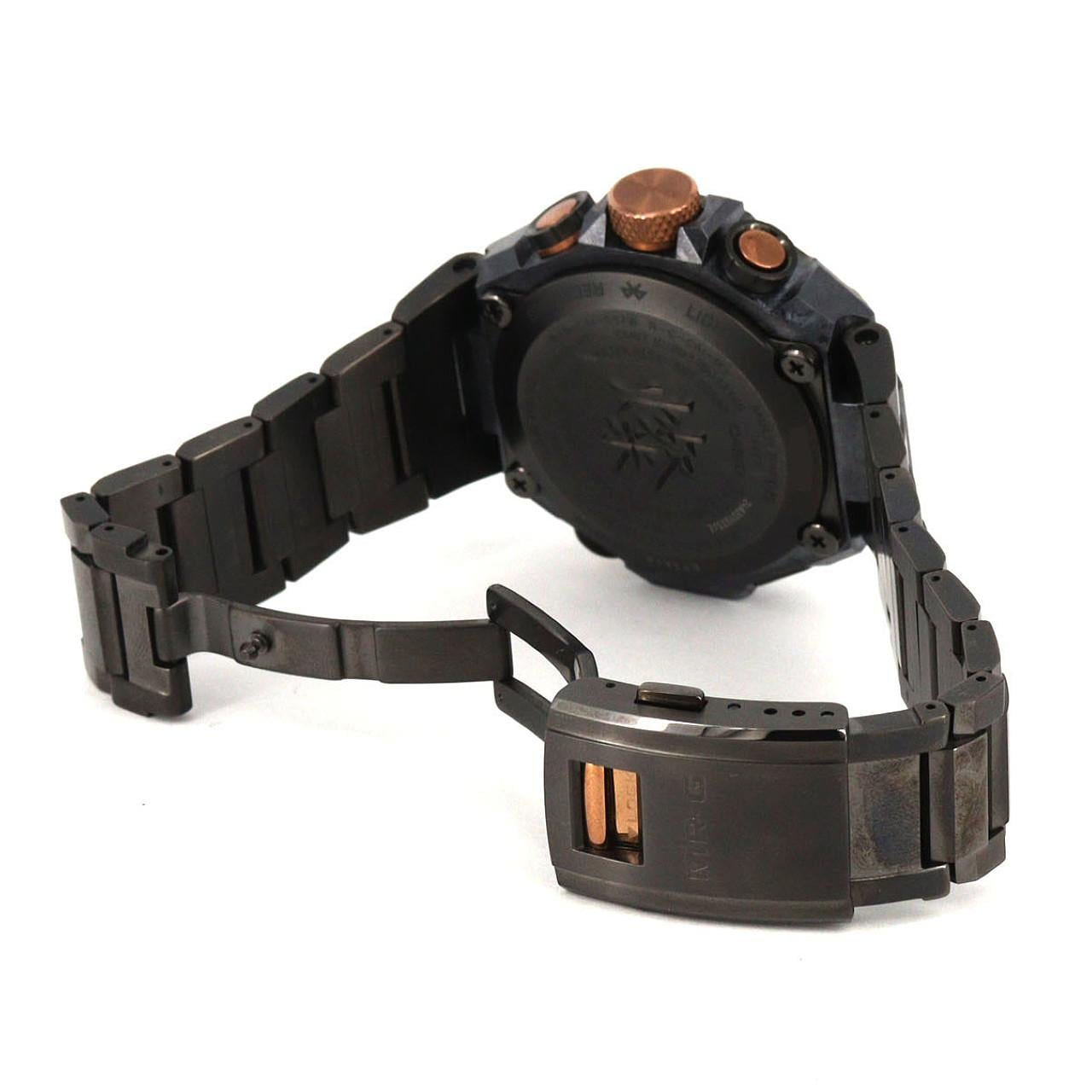 カシオ G-SHOCK･MR-G 電波時計 重力丸･燦 LIMITED MRG-B2000JS-1AJR TI ソーラークォーツ