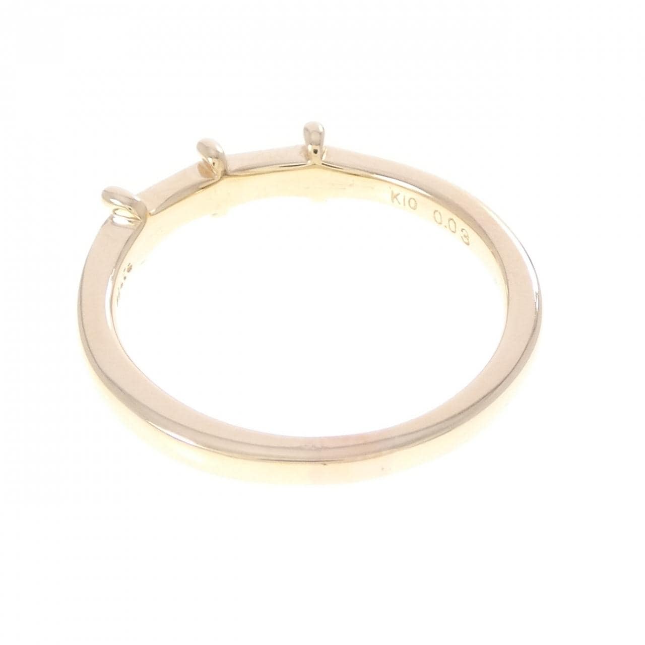 アガット ダイヤモンド リング 0.03CT