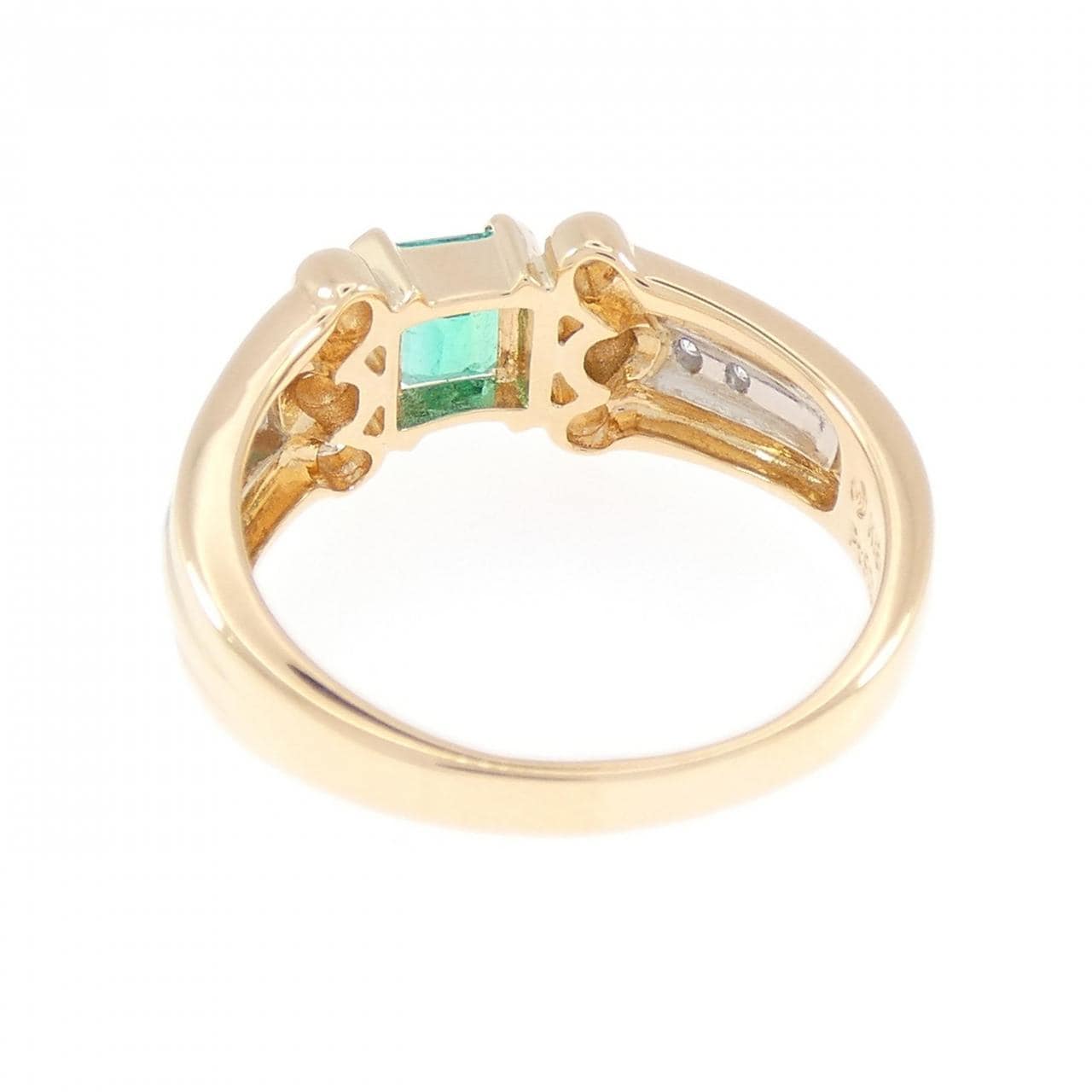 タサキ エメラルド リング 0.46CT