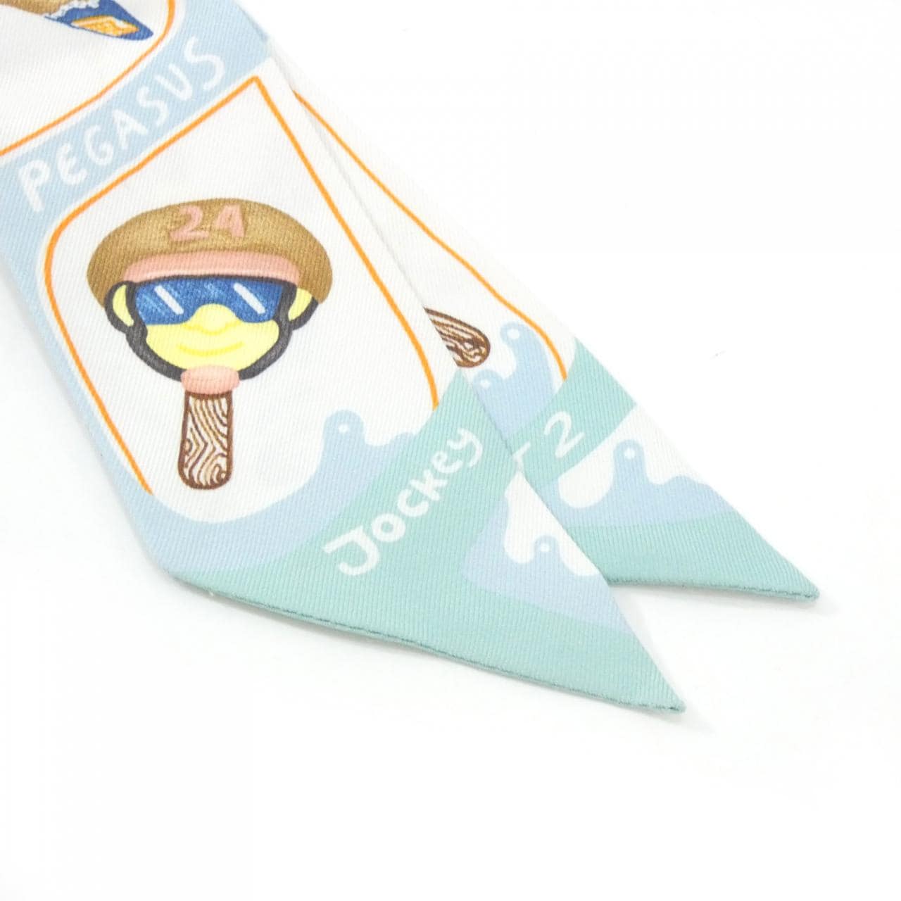 エルメス FUNNY ICE CREAM ツイリー 064109S スカーフ