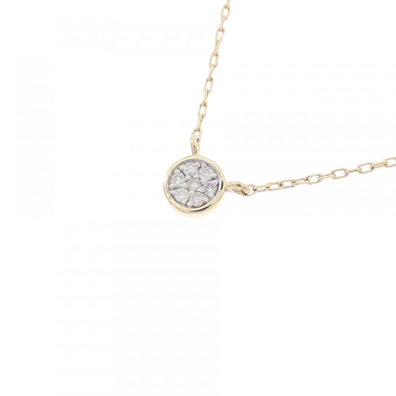 エテ ダイヤモンド ネックレス 0.02CT