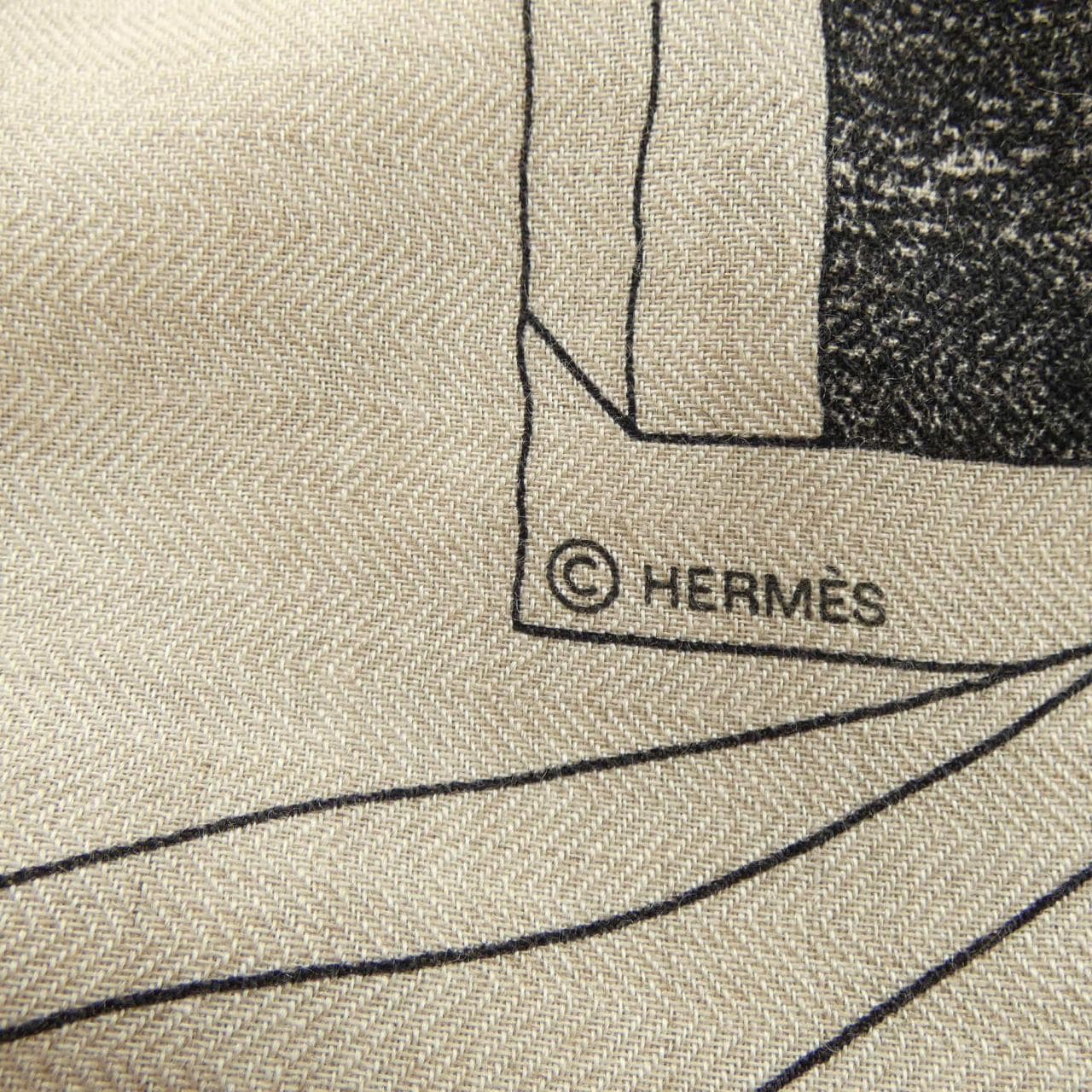 エルメス HERMES RENDEZ-VOUS CHEZ HERMES 243781S カレジェアン140 ショール